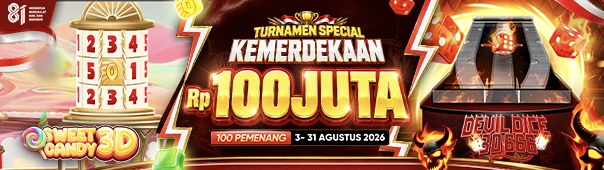 TURNAMEN KEMERDEKAAN Sweet Candy 3D & Devil Dice 666
